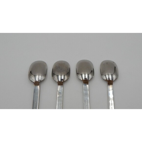 Retroneu INFINITE Stainless Dinner Soup Spoons 18/8 Korea Glossy Flatware S/4 (B - Picture 7 of 10